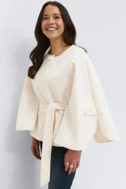 14+ belted cape