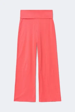 14+ coral baggy yoga pants