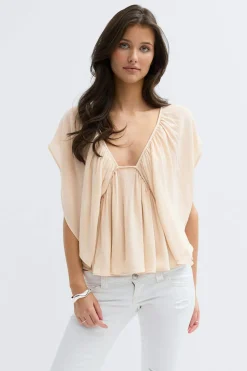 14+ coral blouse