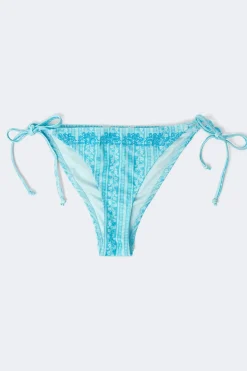 14+ coral cheeky bikini bottom