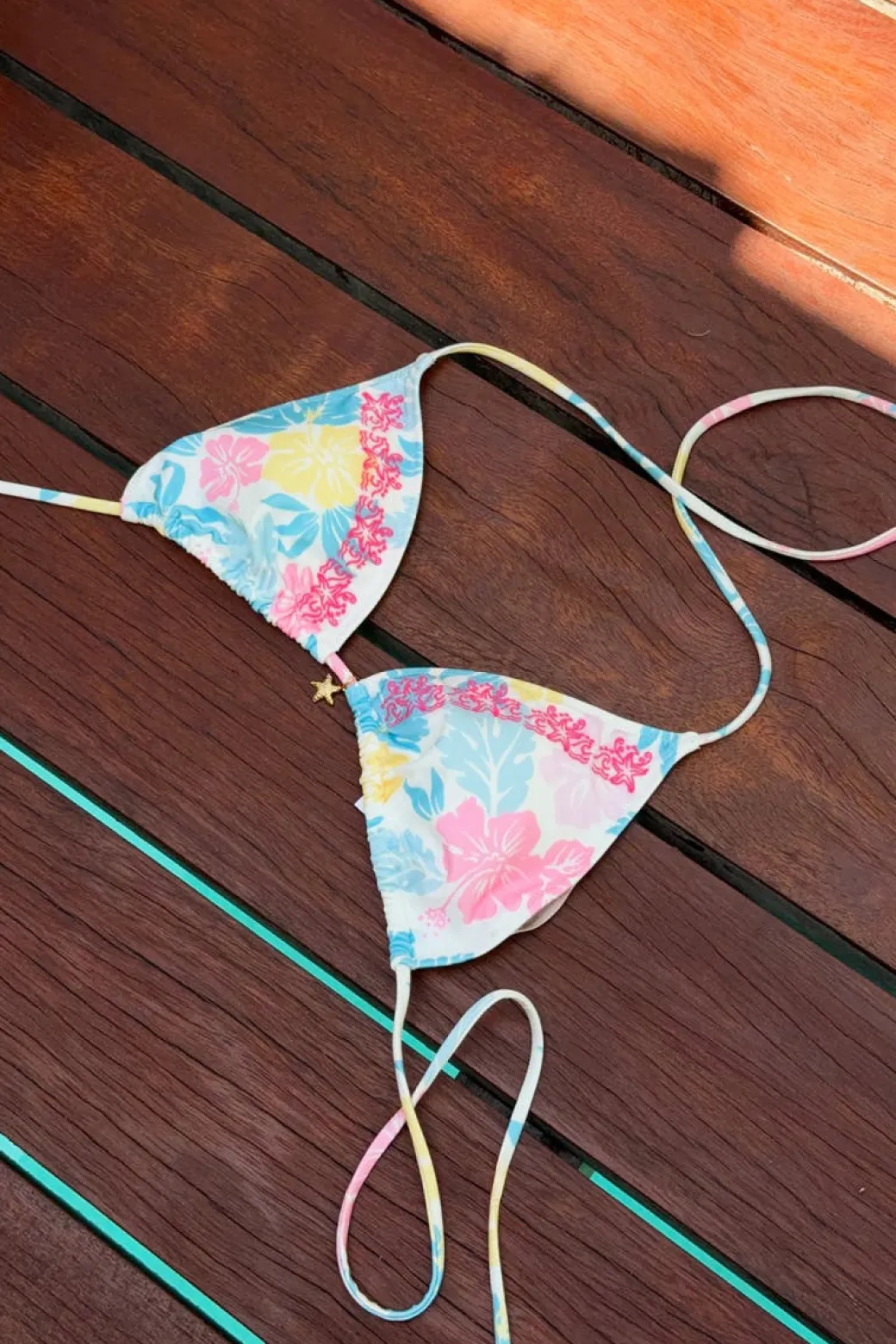 14+ coral triangle bikini top