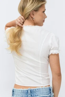 14+ fitted short sleeve top