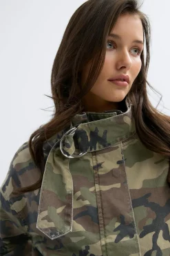 14+ high neck jacket