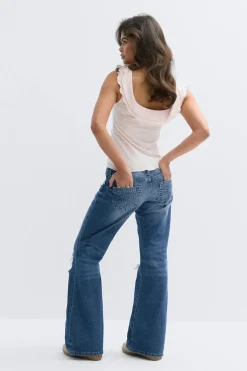 14+ hip hug loose jeans petite