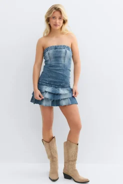 14+ jeanqueen frill dress