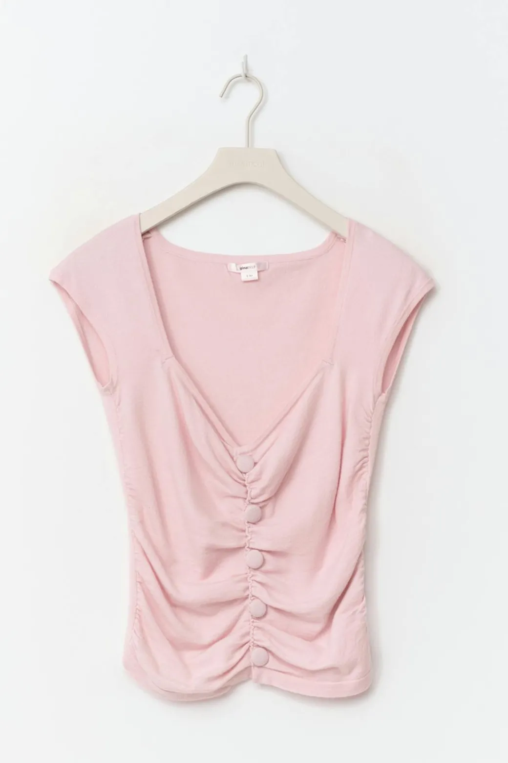 14+ knitted ruched top
