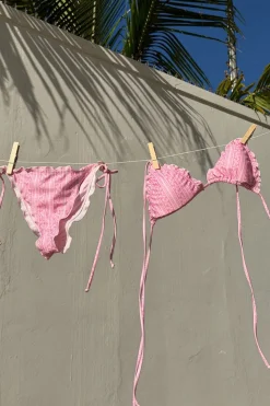 14+ lexi ruched bikini bottom