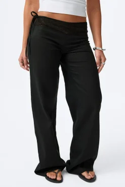 14+ linen blend trousers