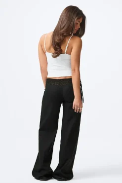 14+ linen blend trousers