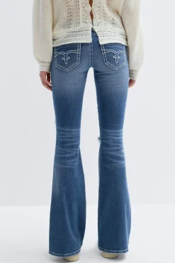 14+ low rise flare jeans