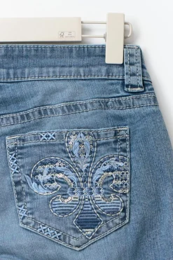 14+ sparkle flare jeans curve