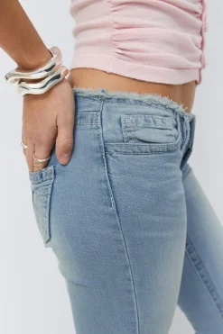 14+ x-tra low cut off jeans