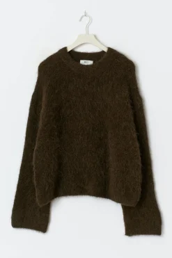 Alpaca blend knitted sweater