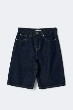 Baggy denim shorts
