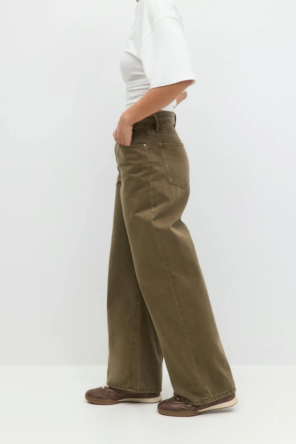 Baggy wide jeans
