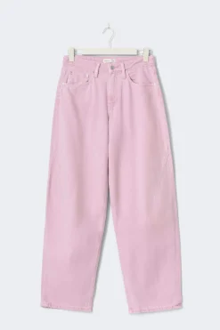 Baggy-crush tall jeans