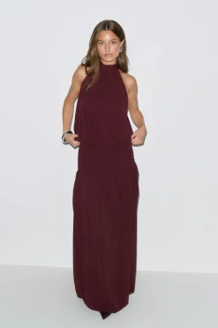 Balloon maxi skirt