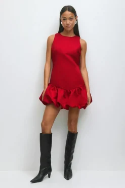 Balloon mini dress