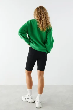 basic long biker pants