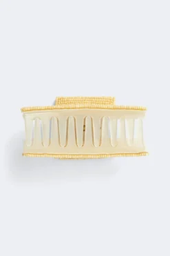 Beaded hair clip