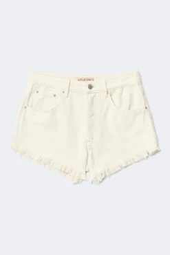 Blue crush denim shorts