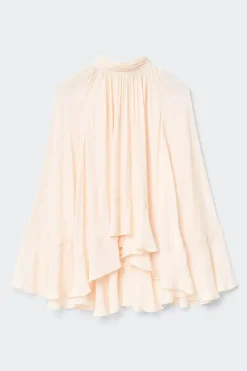 Boho frill blouse