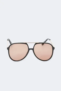 Bold aviator sunglasses
