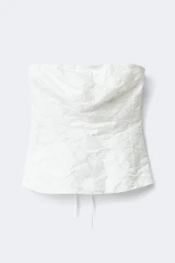 Brocarde corset top