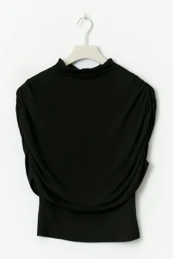 Cape ruched top