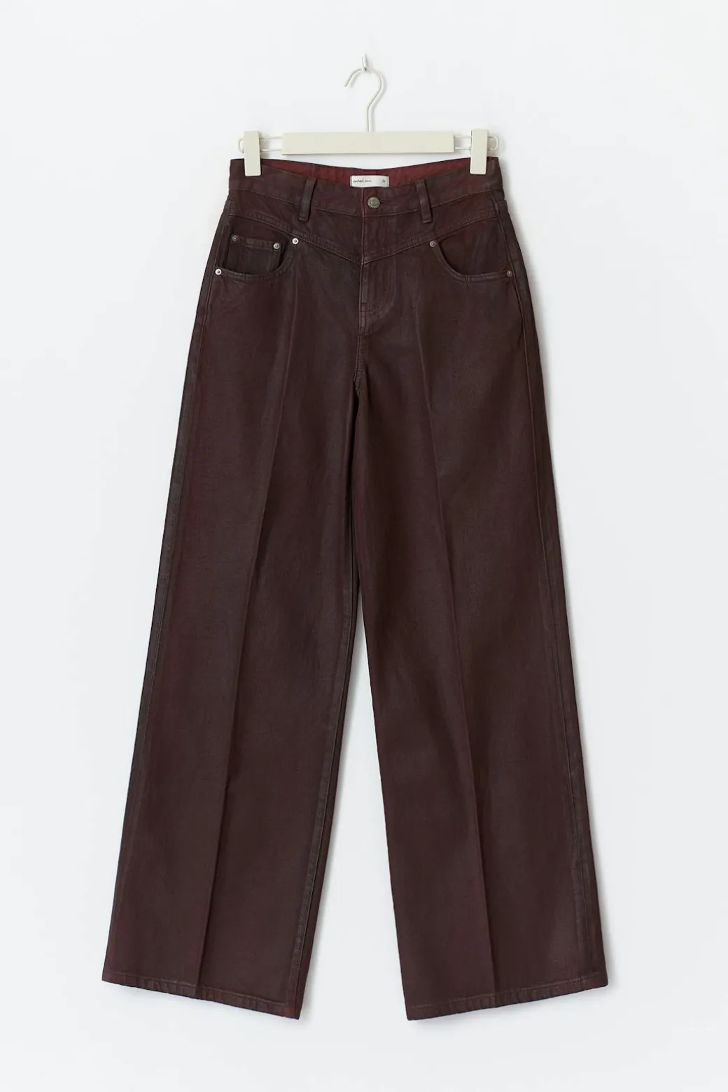 Coated jeans