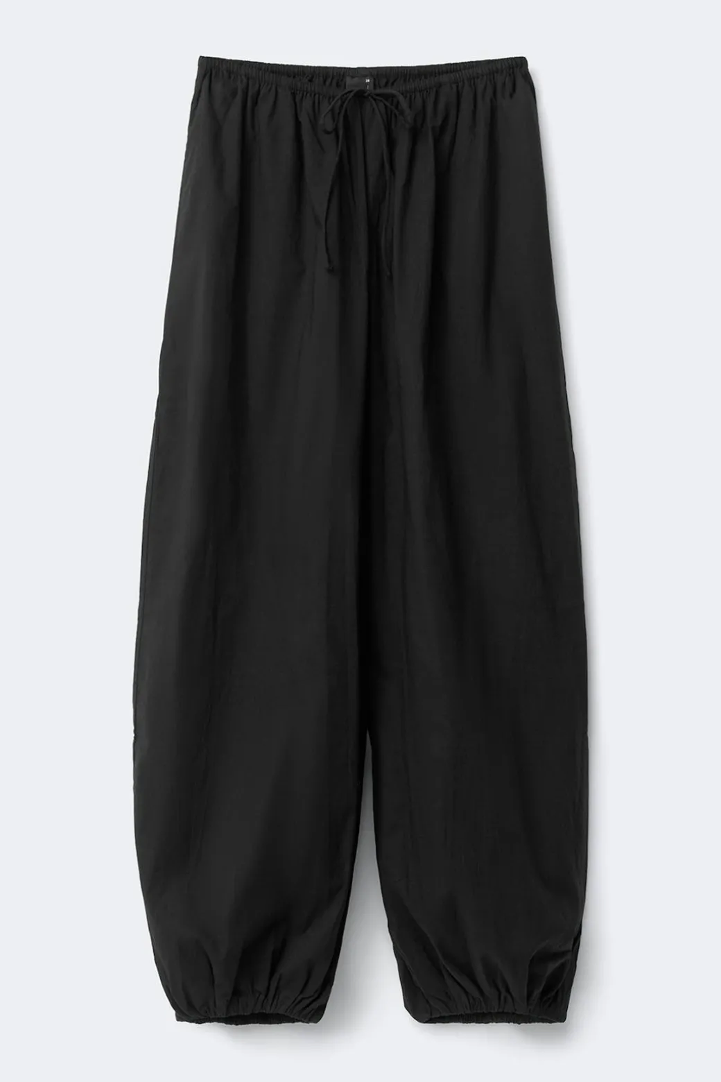 Cotton balloon trousers