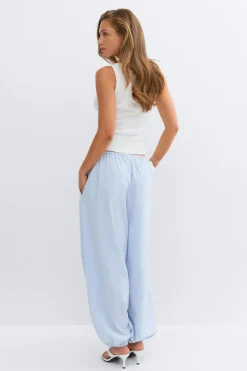 Cotton balloon trousers