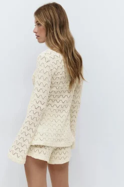 Crochet shorts