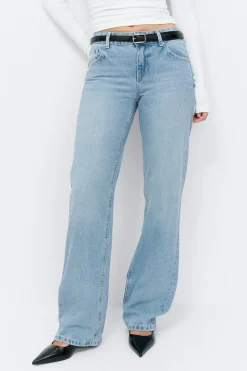 Crush straight jeans