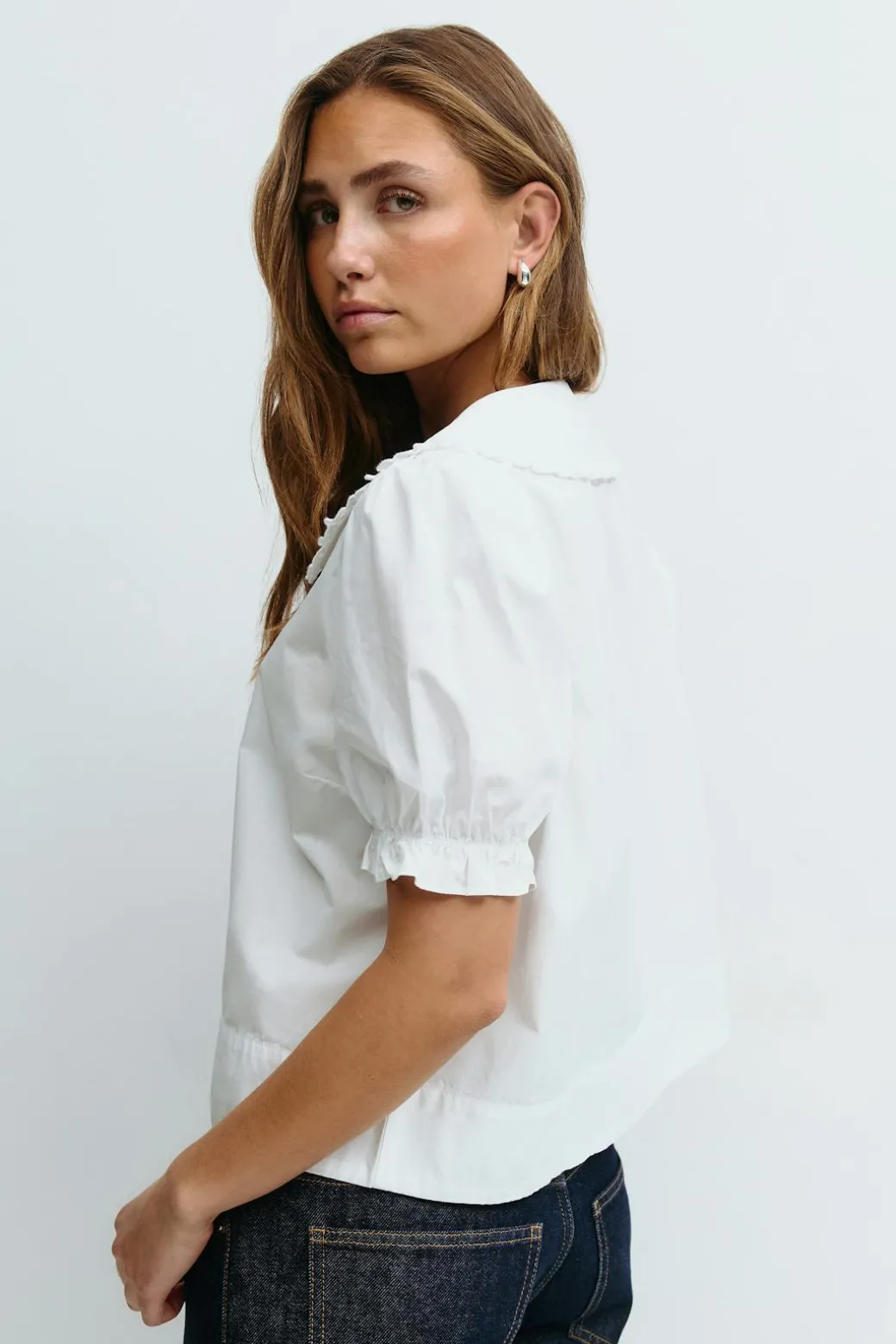Cute collar blouse