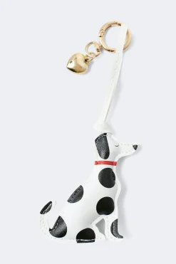 Dalmatian bag charm