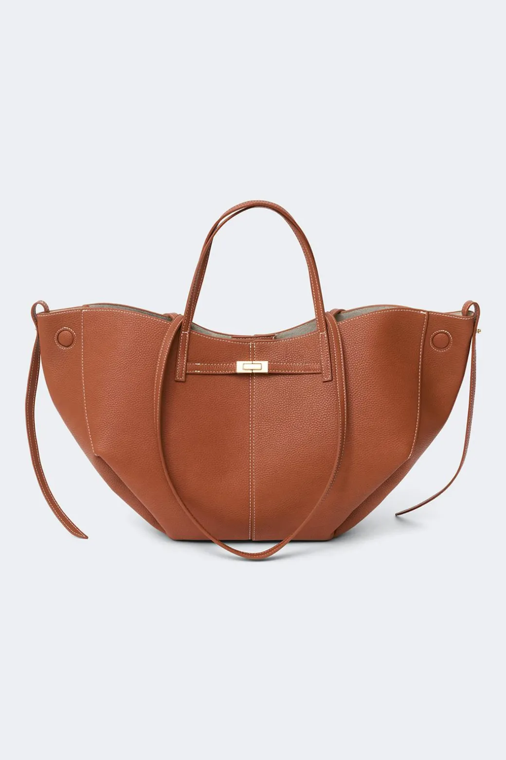 Detail strap tote bag