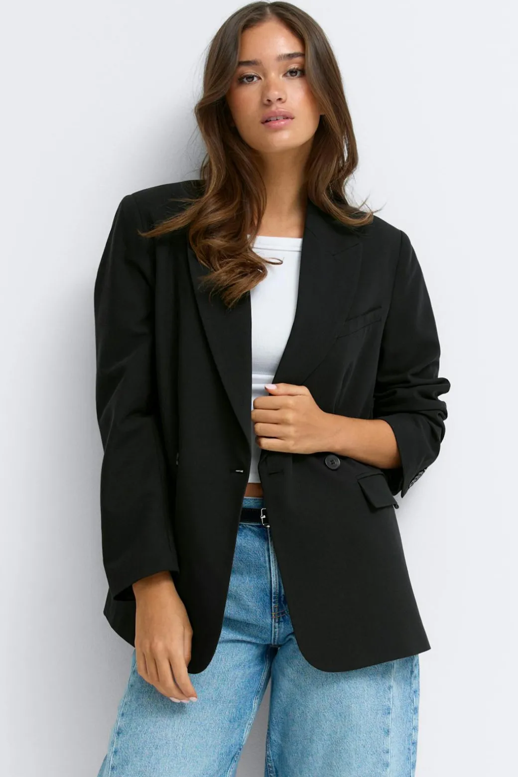 Double breasted blazer