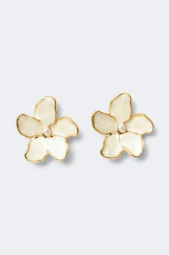 Flower earrings