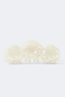 Flower hair clip