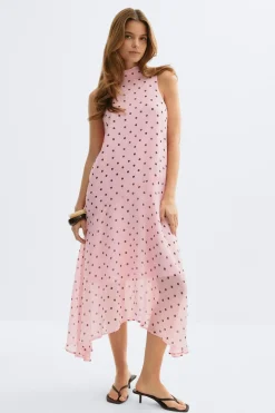 Flowy scarf dress