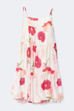 Flowy strap detail dress