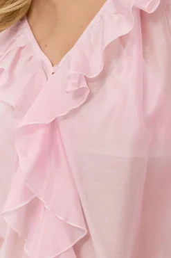 Frill blouse