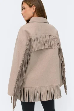 Fringe jacket