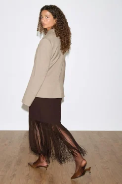 Fringe skirt