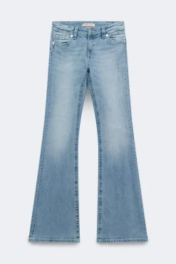 Glow rise flare jeans
