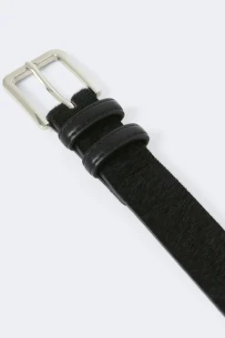 Hair-on hip belt