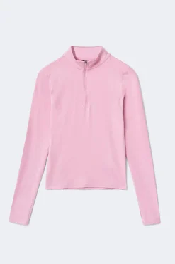 Half zip yoga top