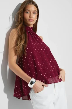Halterneck top
