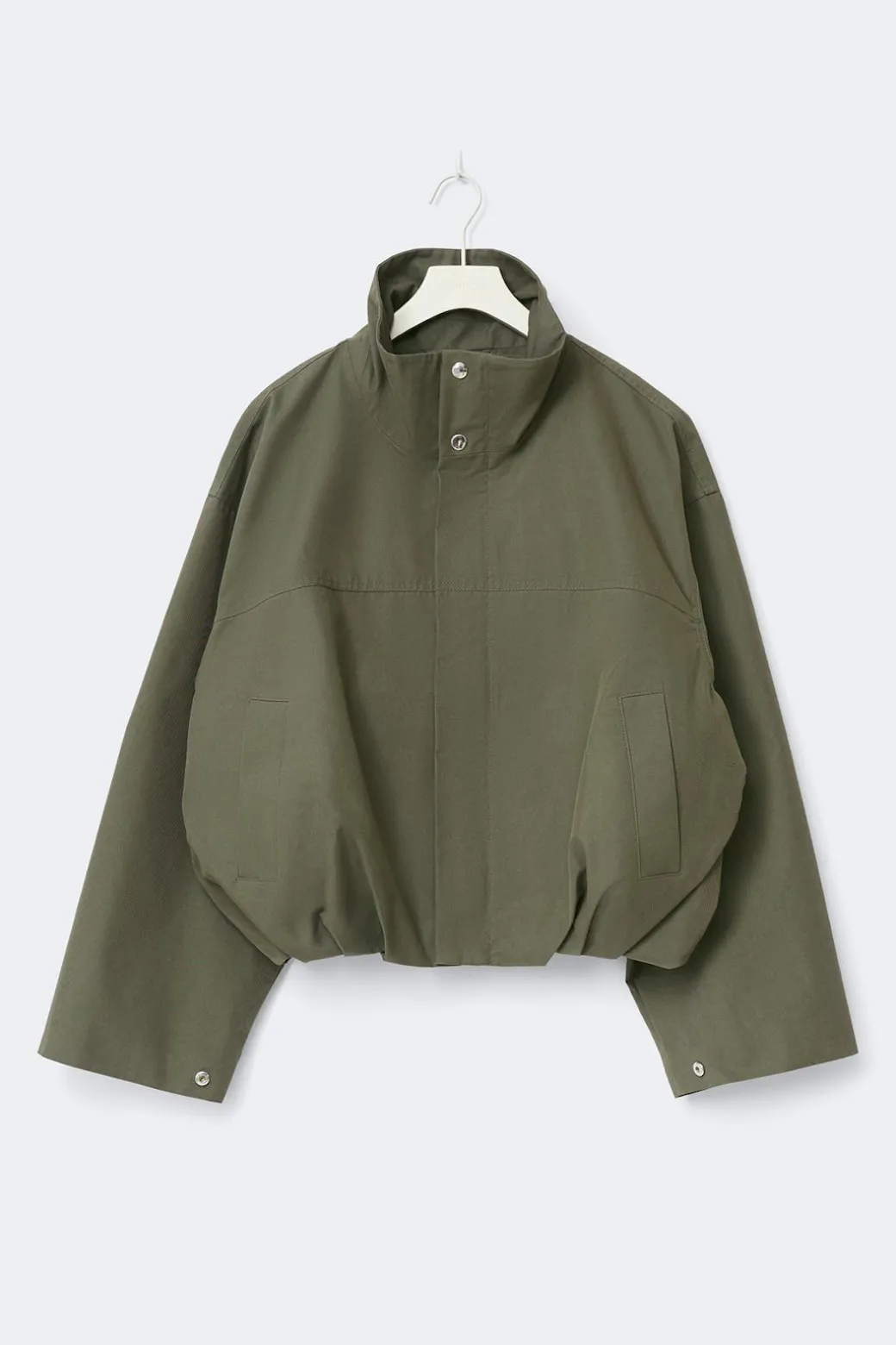 High neck short jacket